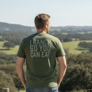Rural Cloth I Ranch So You Can Eat Shirt Size L.